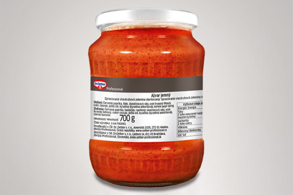 Ajvar jemný 700 g